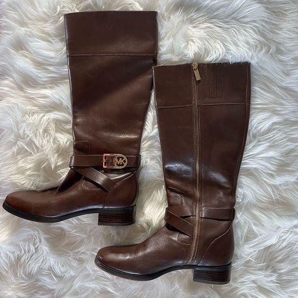 Michael Kors ⋆ Bryce Tall Riding Boot ⋆ SZ 7.5 - Picture 4 of 16